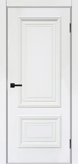 Эмалированная межкомнатная дверь Bianco Simple 30 ПГ Белый Ral 9003 ...